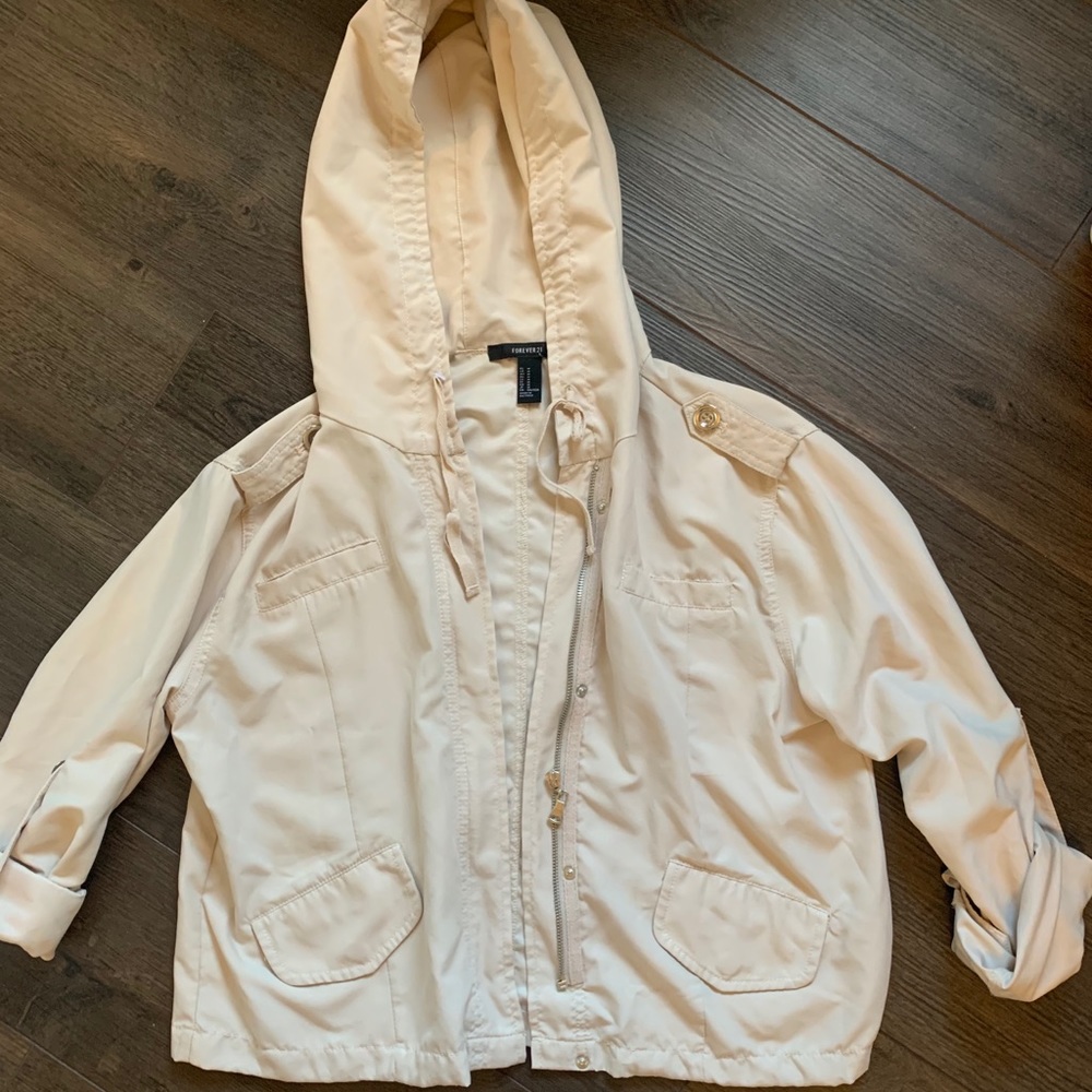 Lightweight Cream Jacket